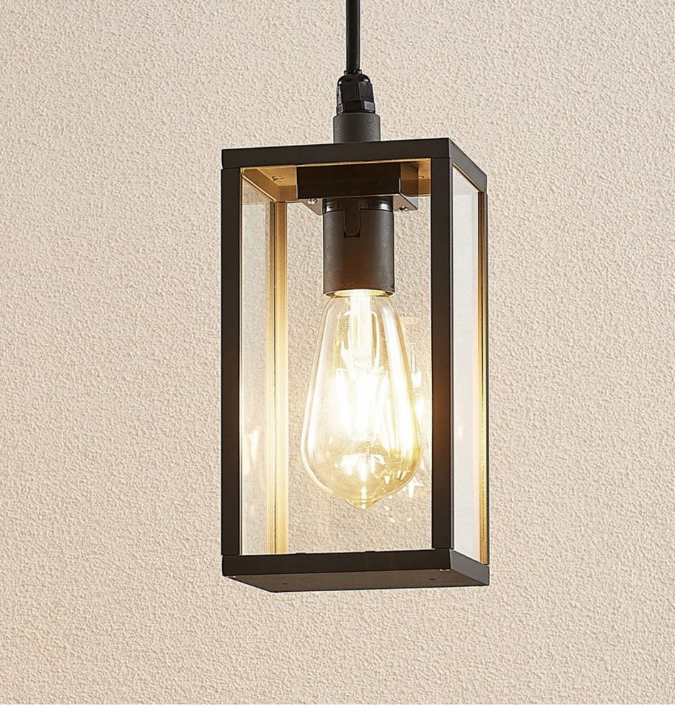 LINDBY lampa wisząca zewnętrzna Filimon A++ IP44