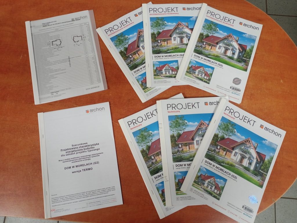 Projekt domu archon "dom w morelach G2"