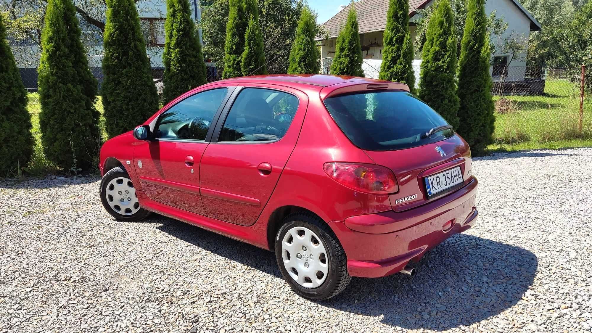 Peugeot 206 Jeans 2008r 1.4 Benzyna Lift Klimatyzacja Mały Przebieg