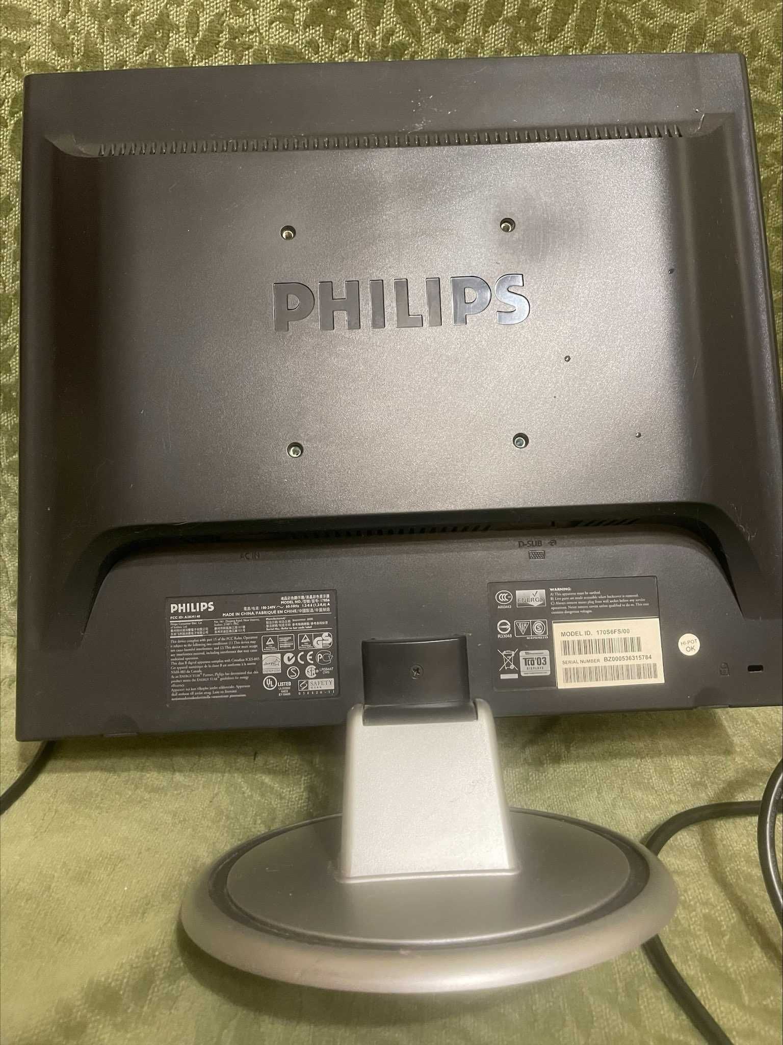 Комплектуючі - монітор PHILIPS 170S 170S6FS/33  вживане