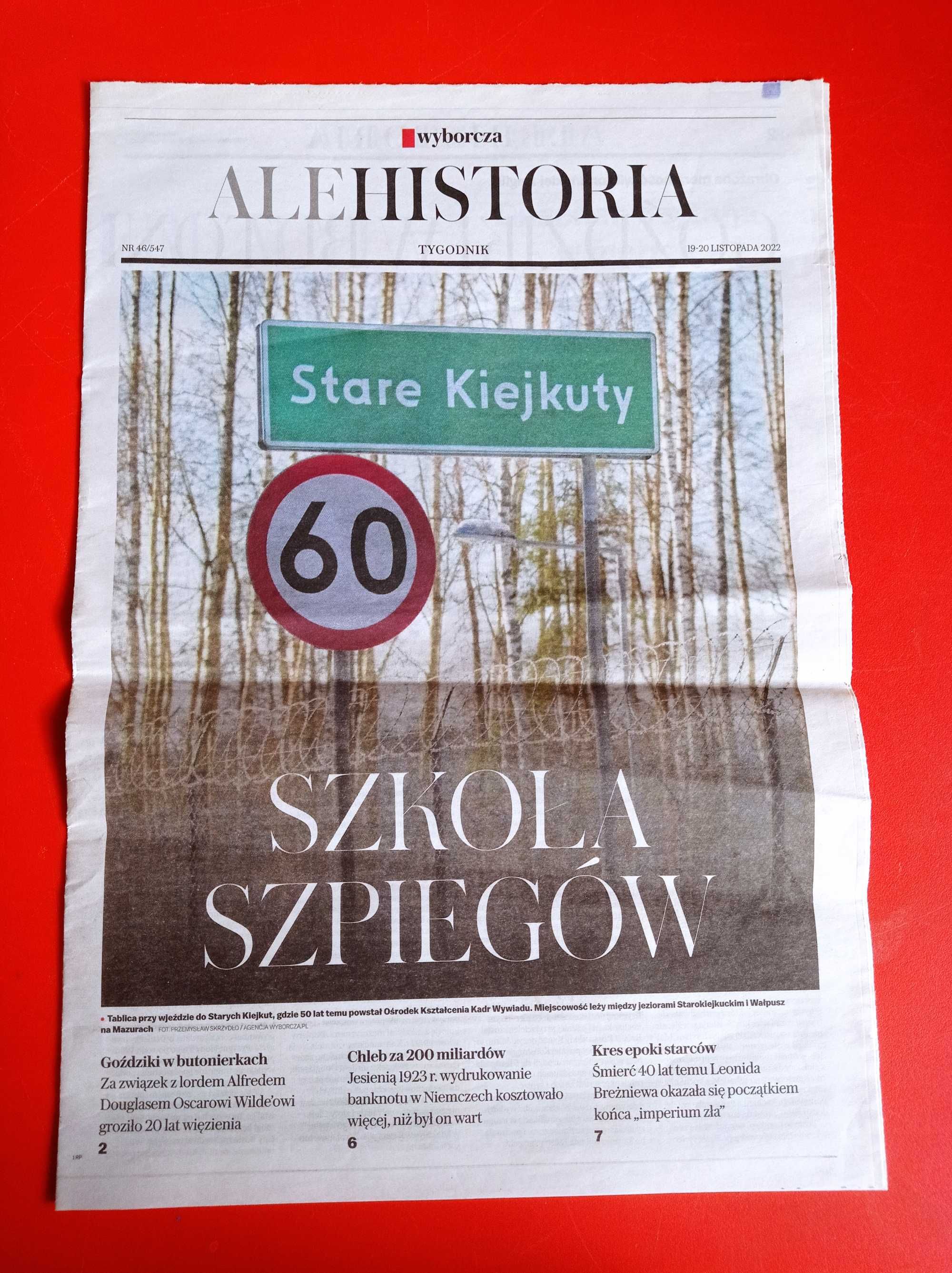 Gazeta Wyborcza ale Historia, nr 46, 19-20 listopada 2022