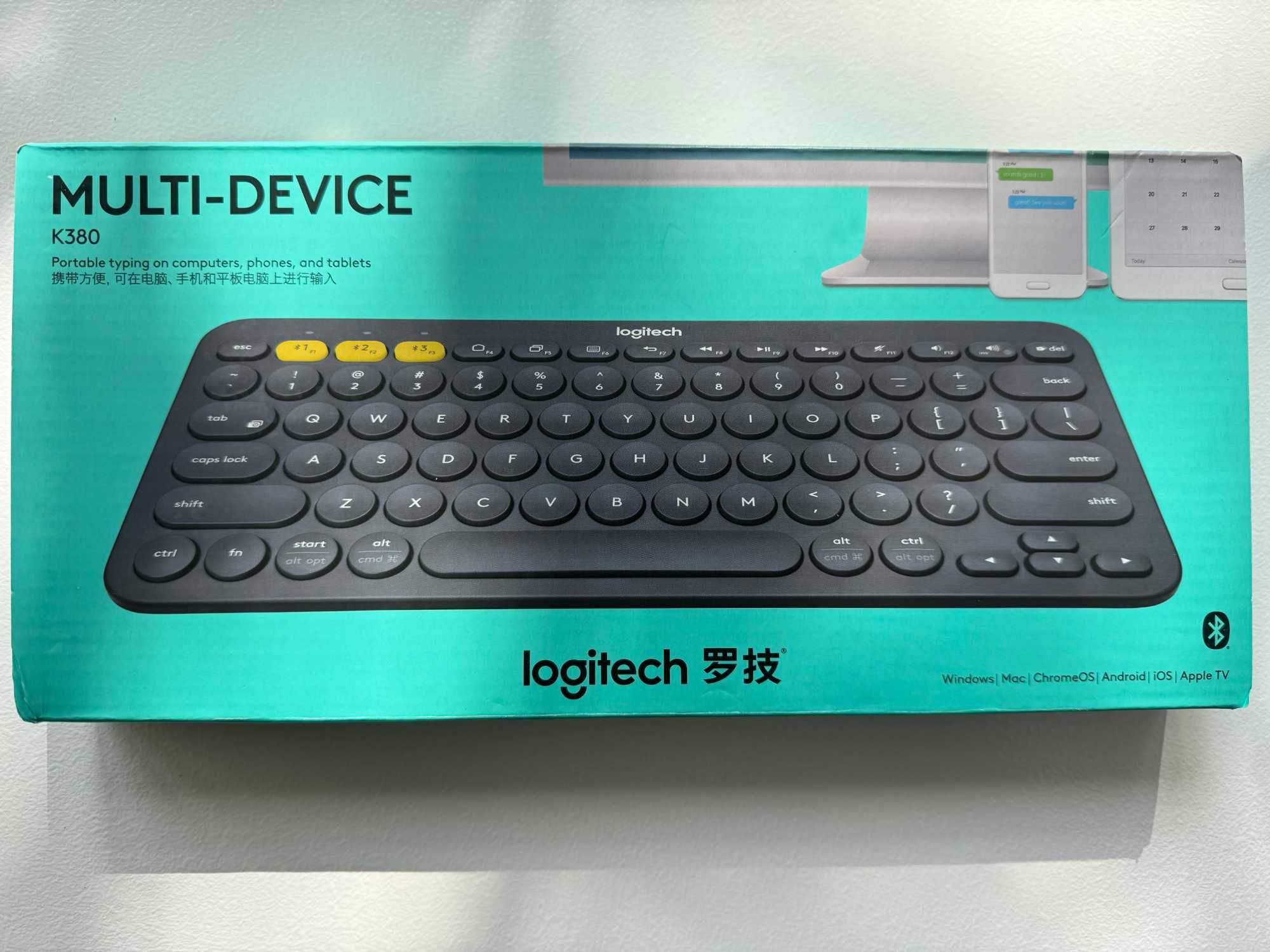 Клавиатура Logitech K380 Multi-Device Dark Gray