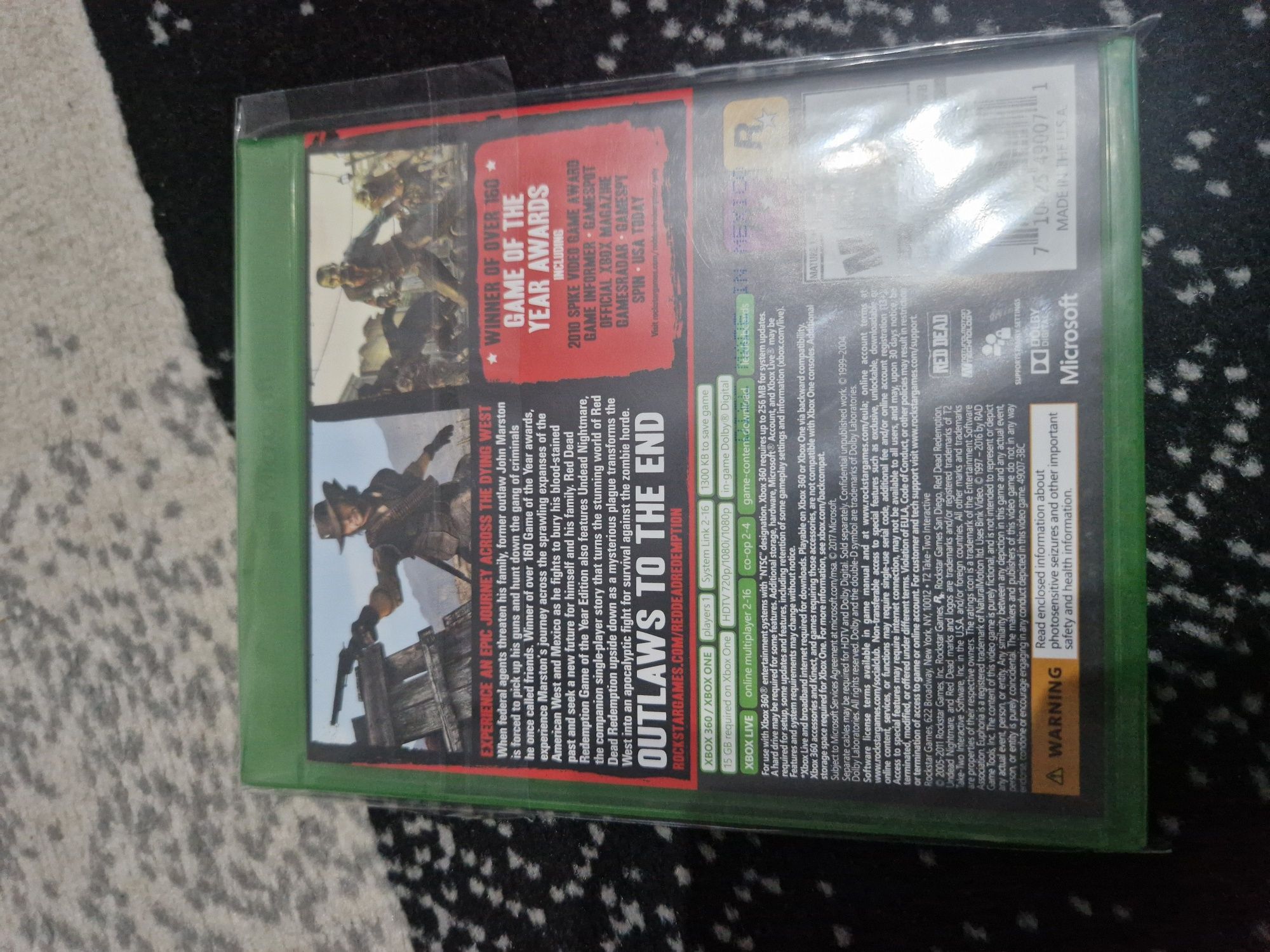 Red Dead Redemption GOTY  game of the year Edition Pl xbox