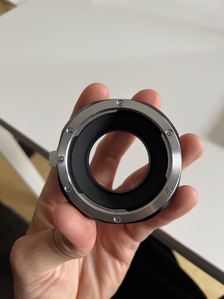 Adaptador ef-fx mount K&F para lentes manuais.