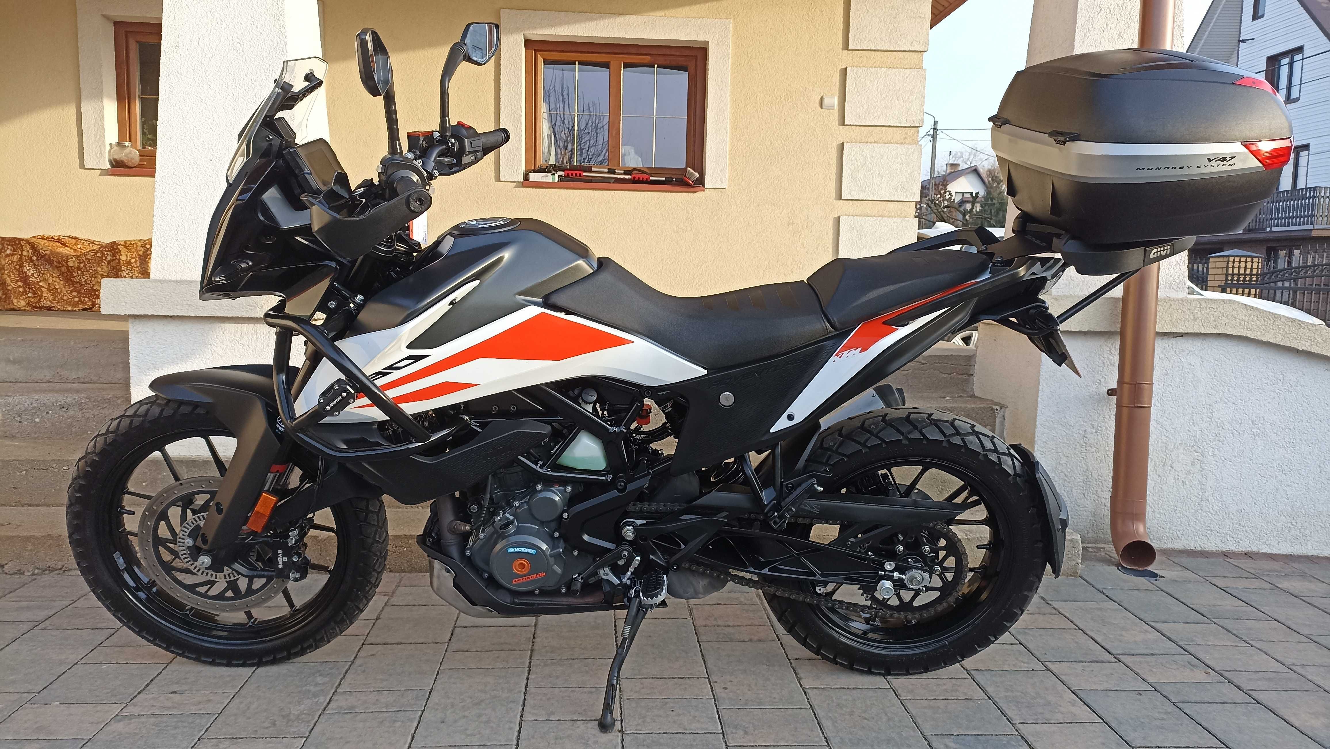 KTM 390 Adventure, rok 2020 Jak nowy KAT A2