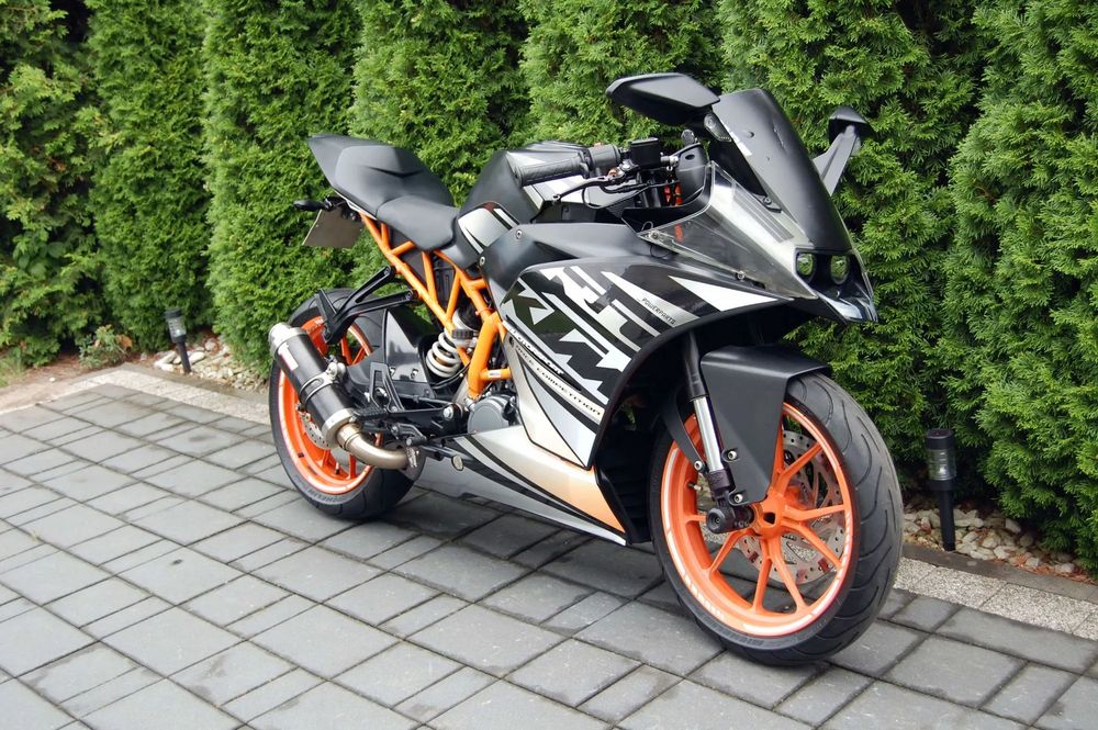 KTM RC 125 KTM RC 125 ABS 2016 oryginał NIEMCY bezwypadkowy TOP stan transport
