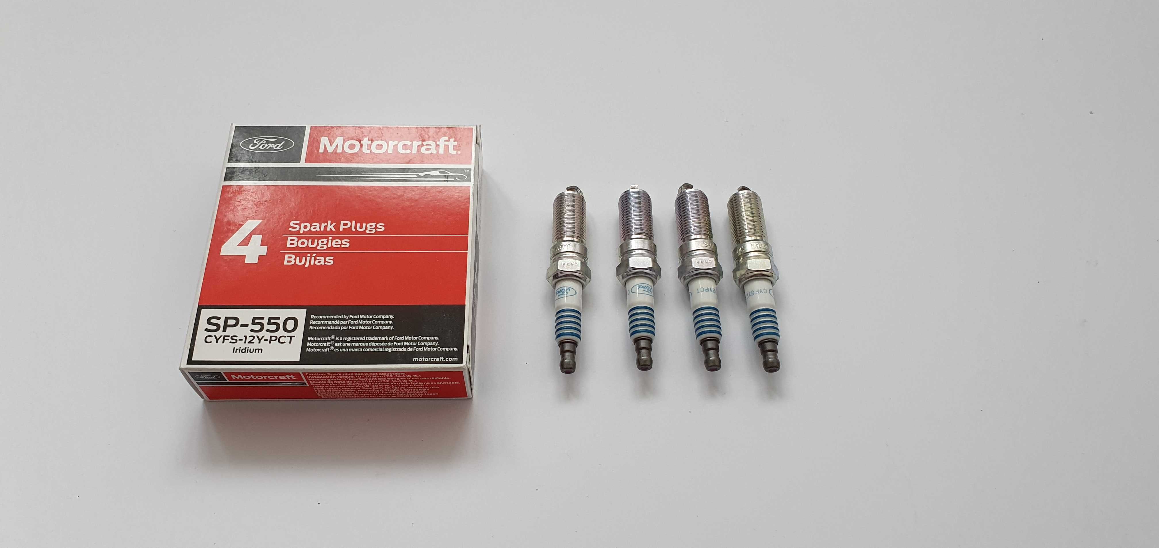 Свечи Motorcraft SP-530 SP-550 SP-539 Ford Fusion/Escape/Edge/Explorer