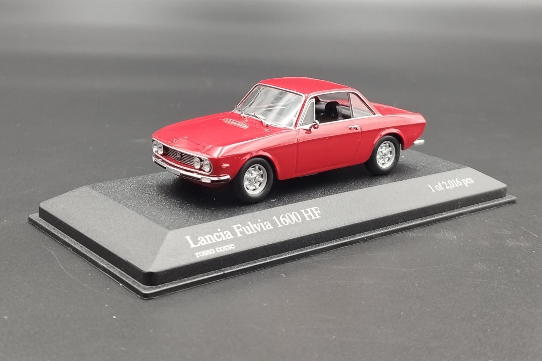 1:43 Lancia Fulvia 1600 HF Red Minichamps