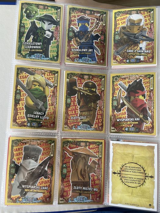 Karty Lego Ninjago Tcg6 Seria 6 70 kart