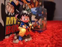 Figura Goku Criança com Plush - Dragon Ball - Detalhes Incríveis e Cai
