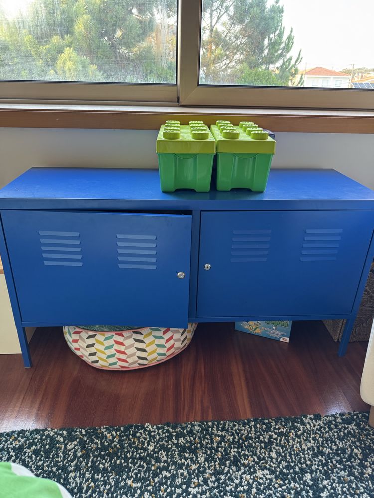 Aparador IKEA Metálico Azul