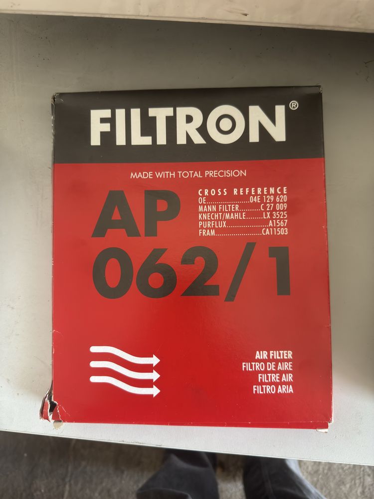 Filtr powietrza - Filtron AP 062/1