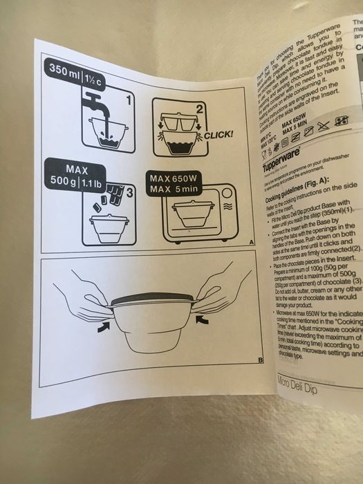 Tupperware  Fondue Express