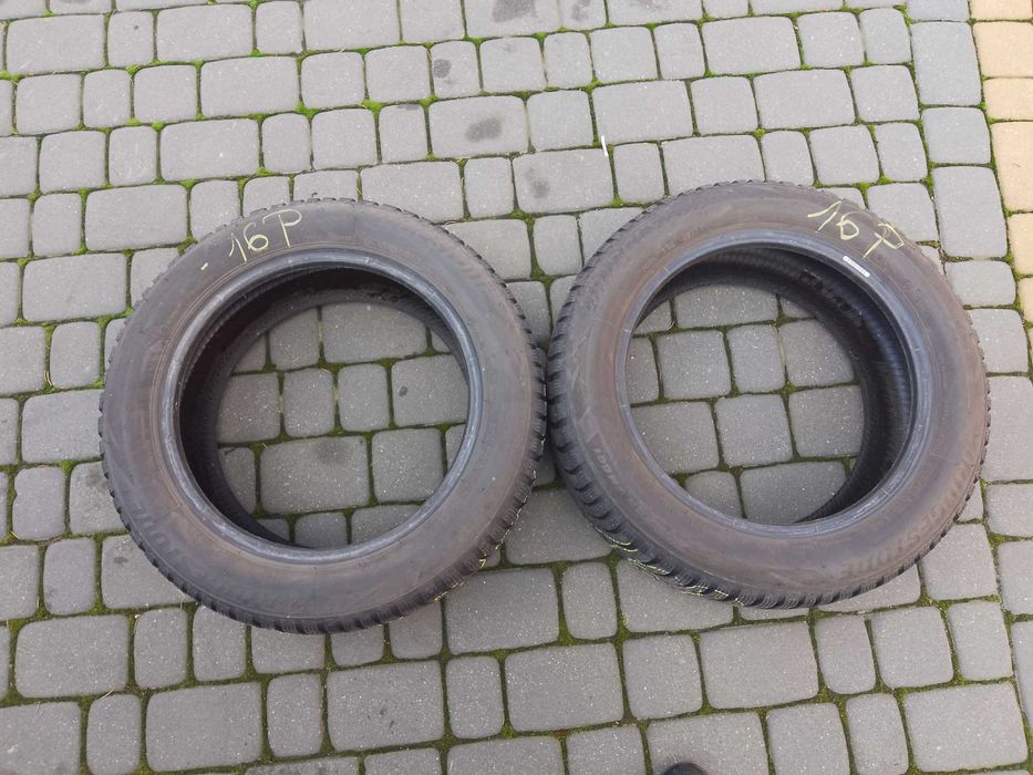 OPONY BRIDGESTONE 205/55/16 5.09 MM 2 SZTUKI Zima 2017 ROK