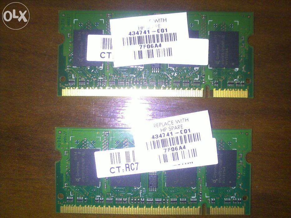 Memórias RAM, Dobradiça e Cabo de alimentação para HP DV6000