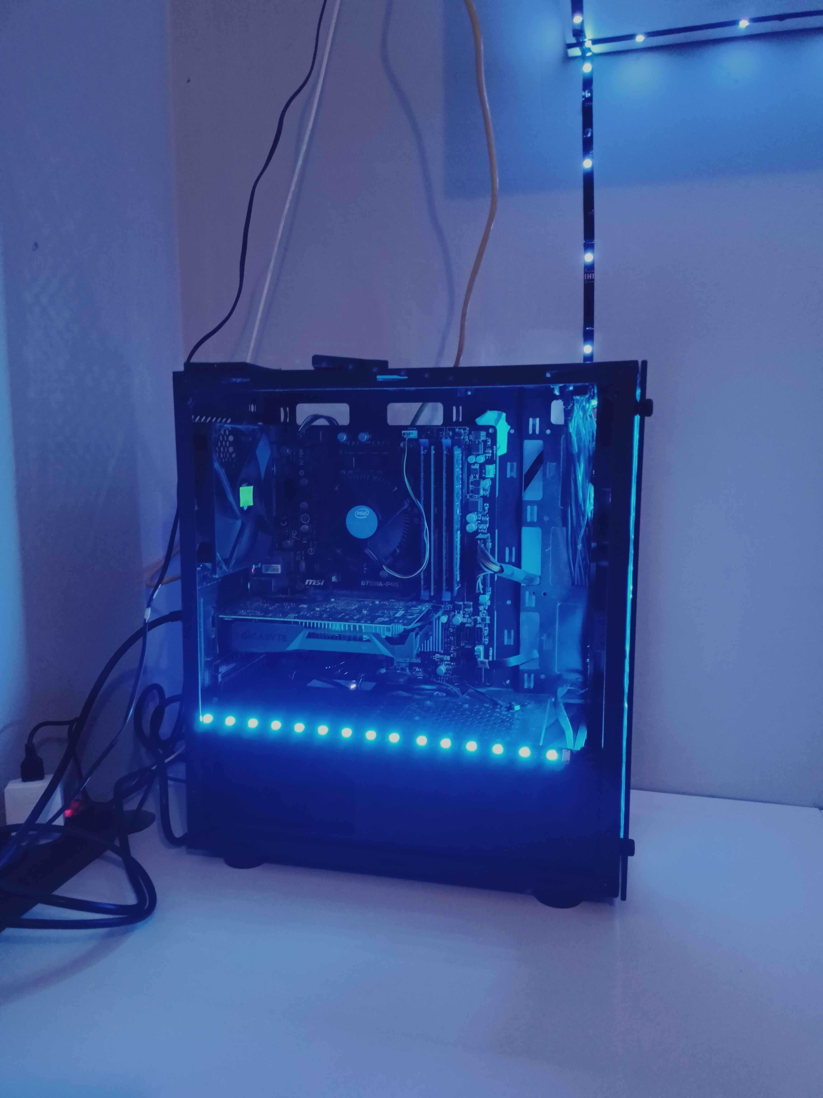 komputer tanio  CPU Intel Core i5 2400 GPU Geforce GTX 1050