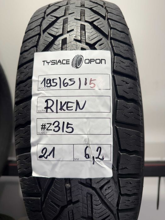 Opony Zimowe 195/65/15 Riken Snow #Z315