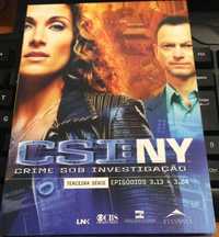 DVD: Csi Miami. Caixa com 3 DVD