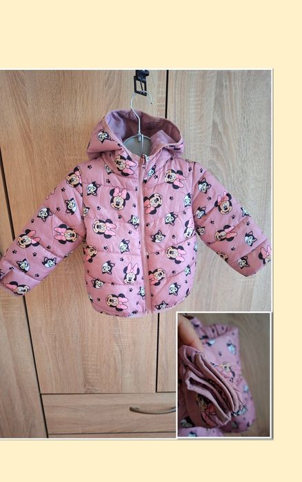 Куртки, крмбінезони осінь/зима  для дівчинки 80р. 86р.