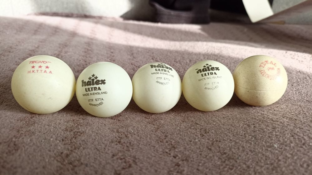Piłeczki do ping ponga vintage retro stare halex ultra ***