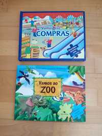 Livros Puzzle Novos