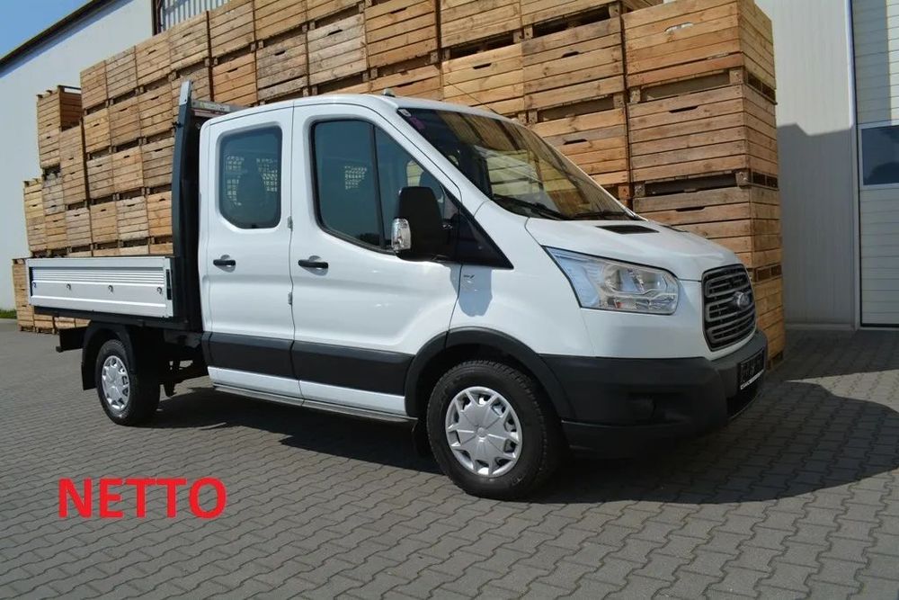 Ford FORD TRANSIT MK8 doka  skrzynia KLIMATYZACJA brygadówka podwójna kabina
