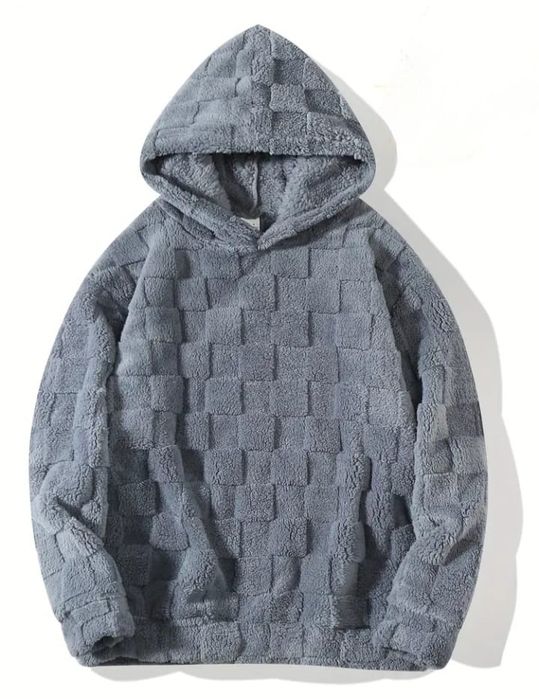 Sweat com Carapuça Cinzento