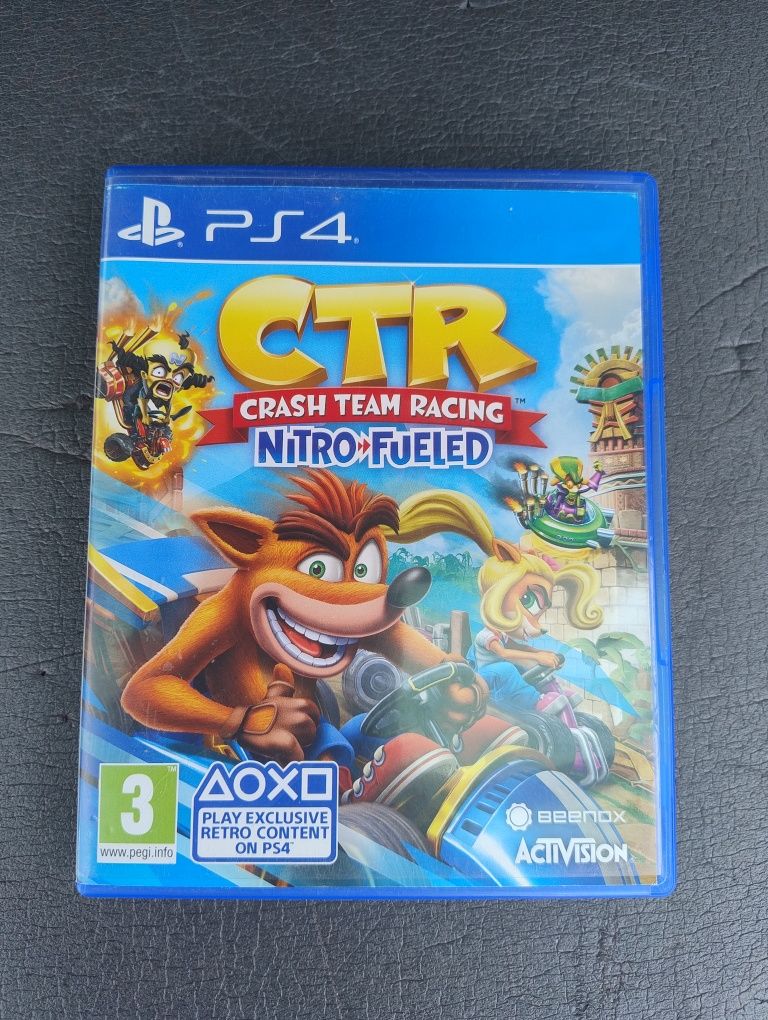 Gra Crash team racing PS4