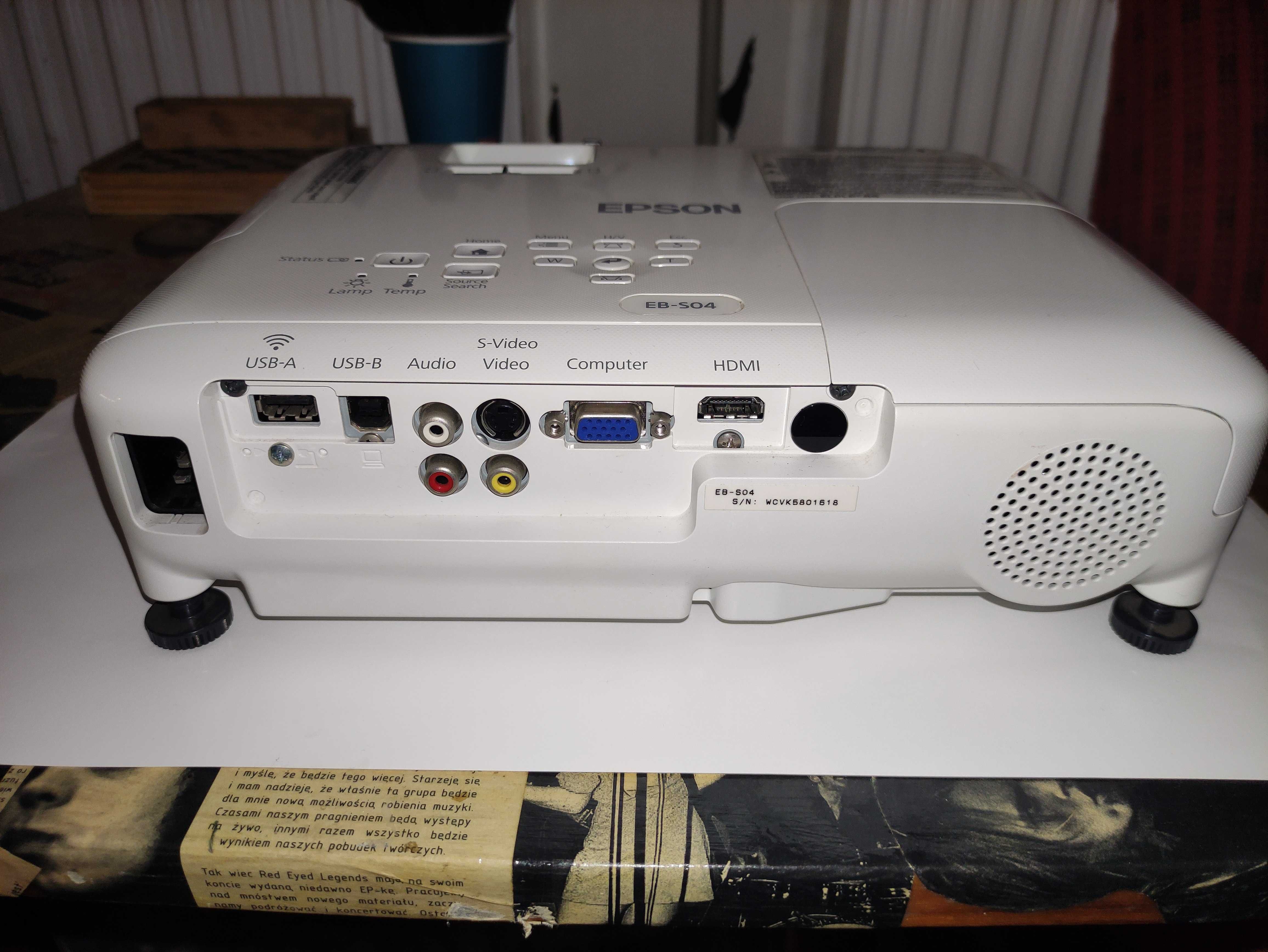 Projektor Epson EB-S04 3LCD 800x600px