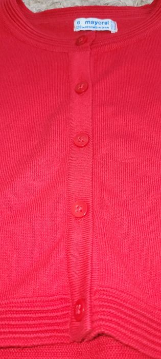Bolero vermelho 8 anos
Marca: mayoral
Tamanho: 8 anos (128