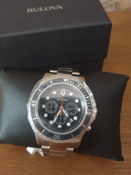 Абсолютно новые Часы BULOVA 98B326 42 мм Хронограф Оригинал