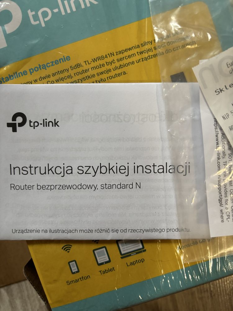 Router TL- WR 841N