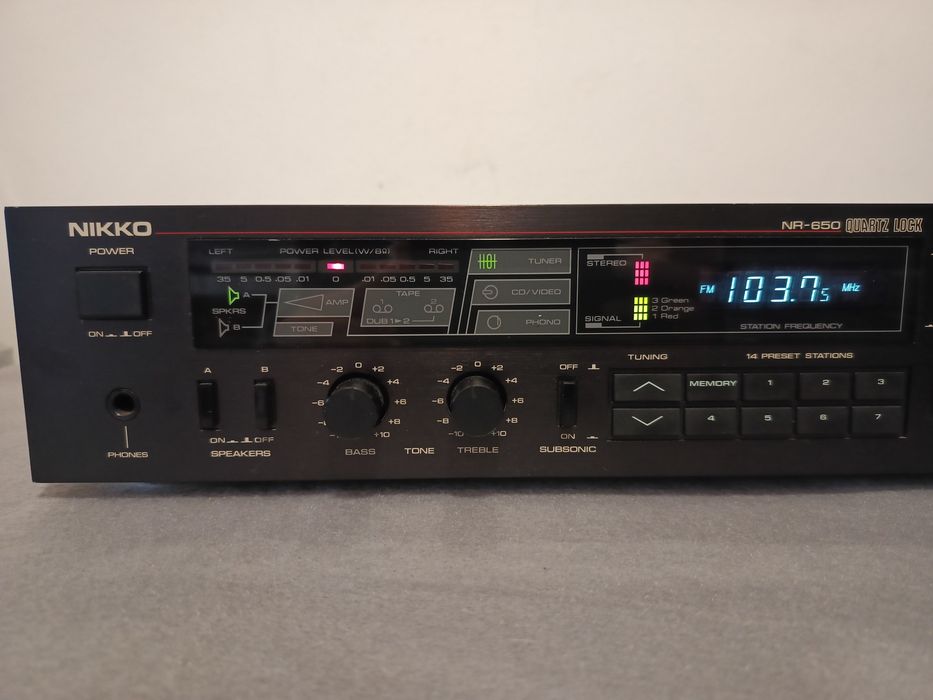 Amplituner NIKKO NR 650