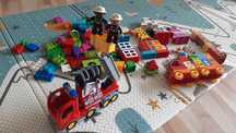 2 kg klocków lego duplo straż bazar i inne