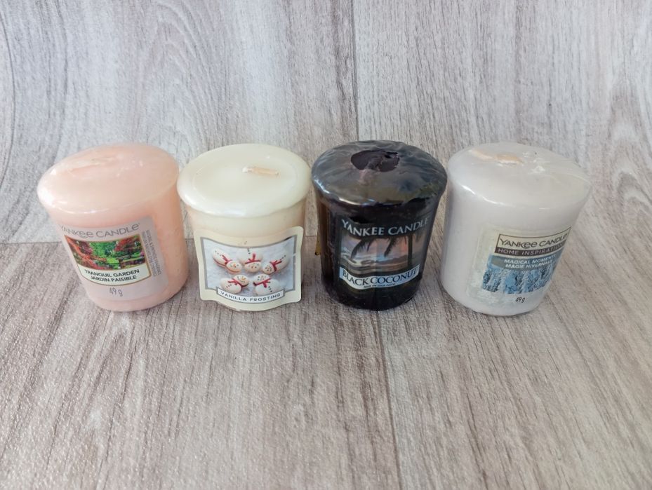 Świeczki o różnych zapachach