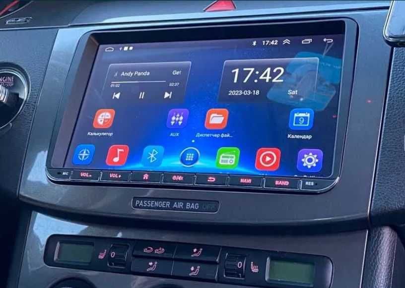 Uniwersalne Radio samochodowe M200 Android Volkswagen Seat Skoda (9")