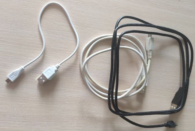 Шнур (зарядка) Micro USB (в наличии белый)
