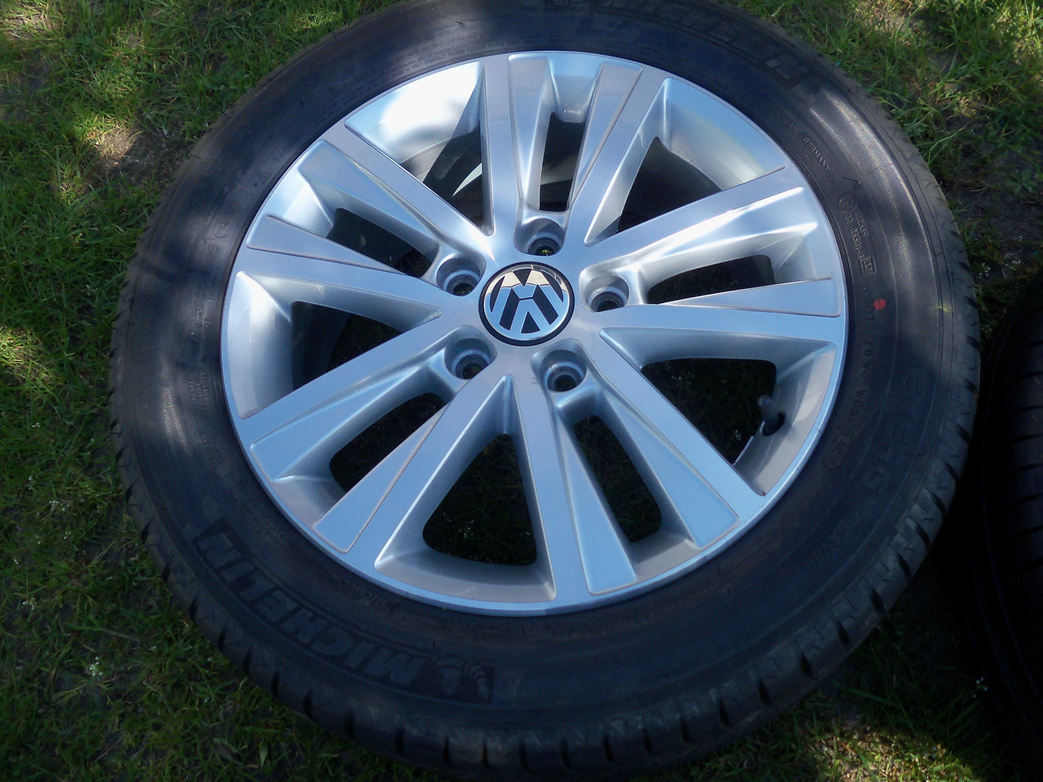 16 vw golf 5,6 touran , michelin nowe super stan lato