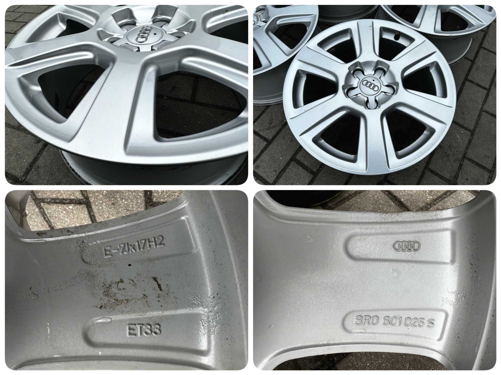 FELGI AUDI 17 Q5 A4 A5 A6 A7 Q3 Seat Skoda VW 5X112 ET33 7J ORG