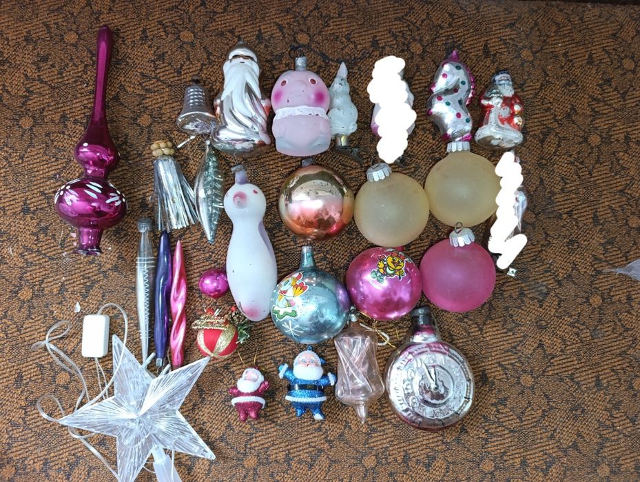 Новогодние игрушки СССР