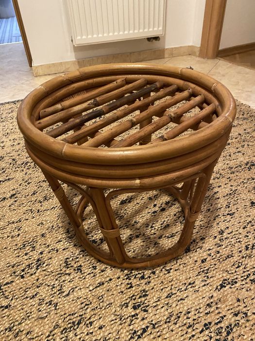 Podstawka pod kwiat wiklinowa