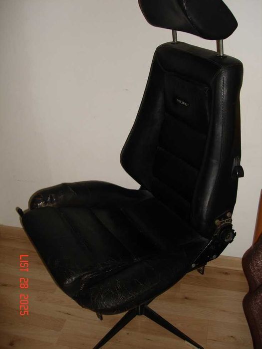fotel kierowcy RECARO skóra Katowice