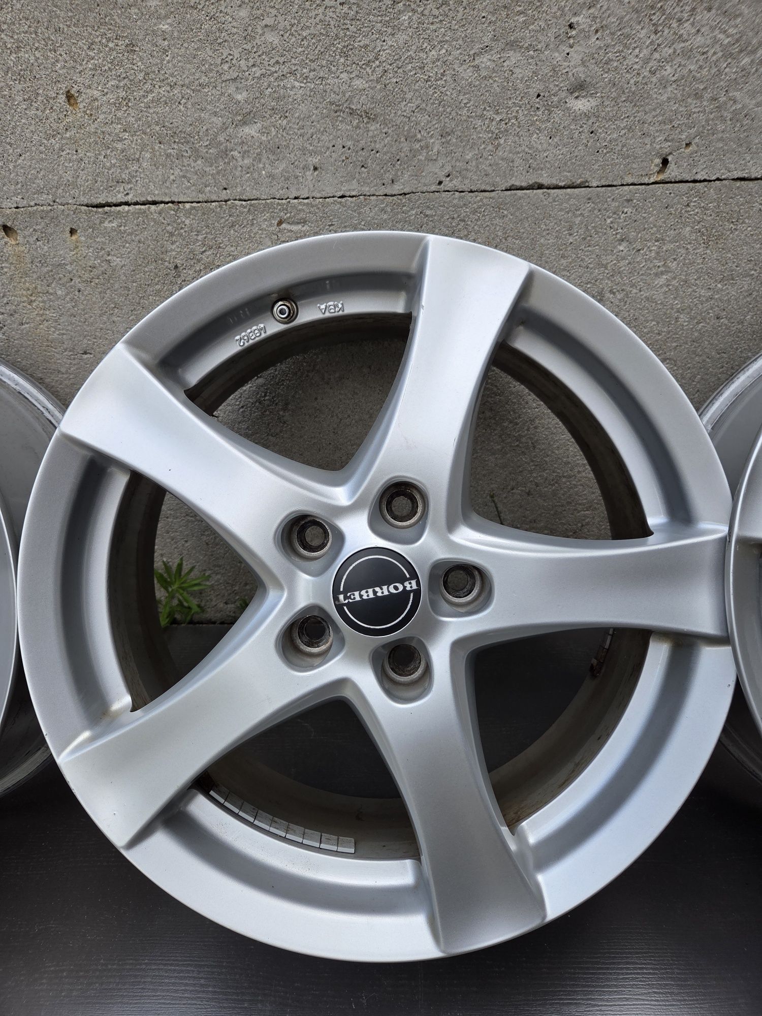 Alufelgi Borbet 17" 5x115 ET42 7J 70.2mm