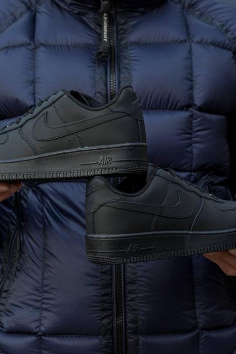Кросівки Nike Air Force 1 Low 07 Black Найк Аир Форс 1