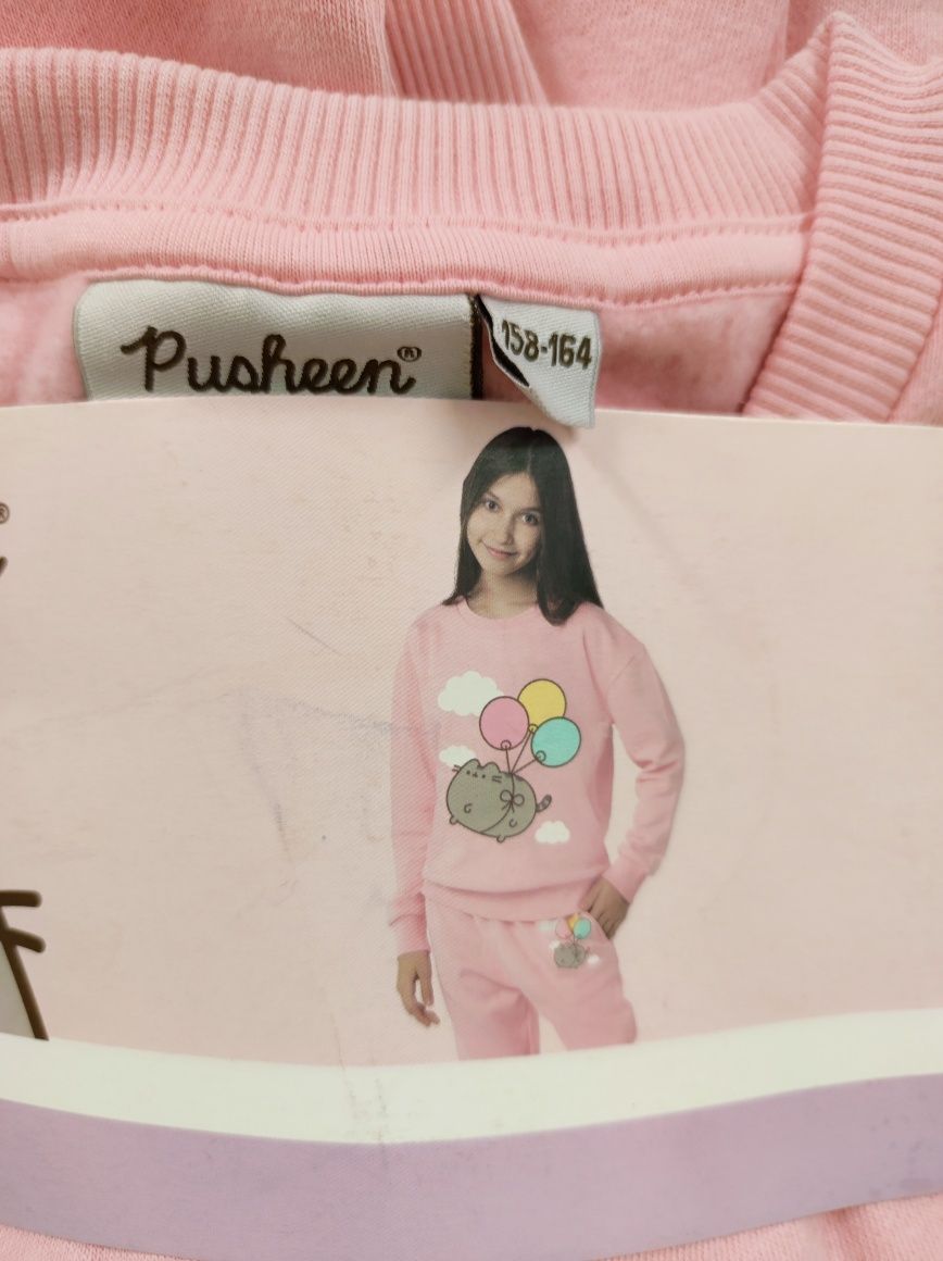Bluza dziewczęca Pusheen różowa 158 - 164 nowa