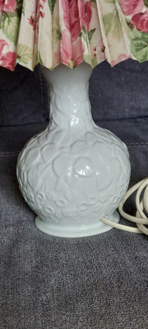 Stara lampka nocna  porcelana
