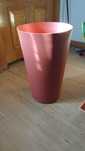 Vaso resina cor terrosa