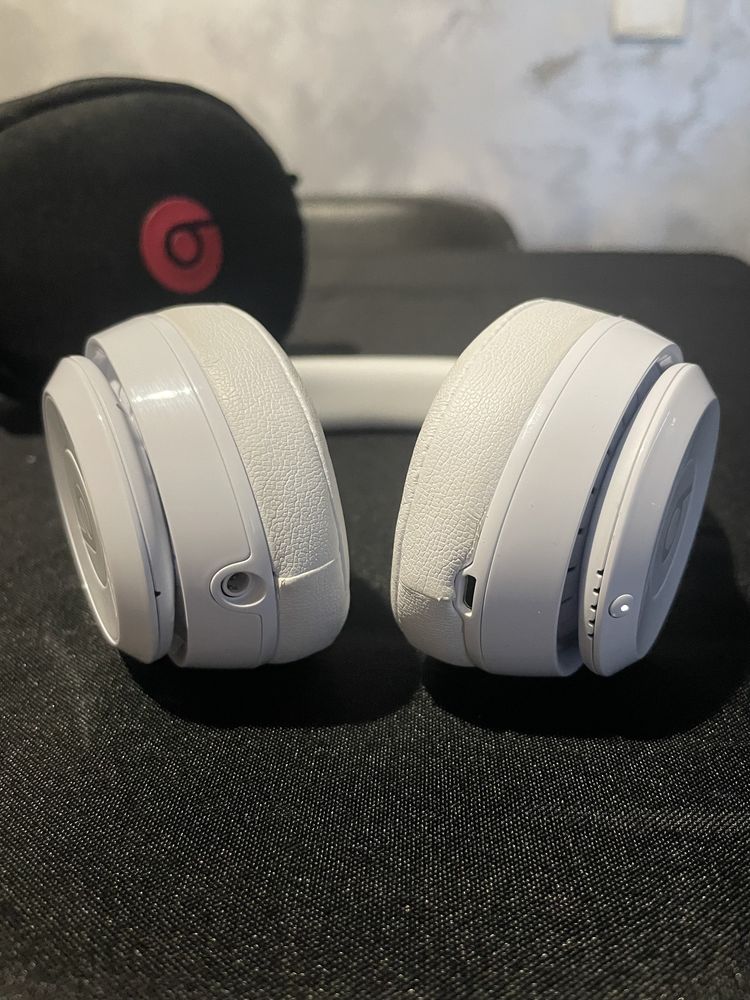 Beats Solo 3 Wireless Gloss White Słuchawki Bezprzewodowe Białe