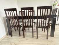 Krzesla kolor wenge - 6 szt