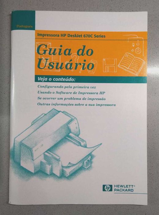 Guia do Usuário Impressora HP Deskjet 670C Series